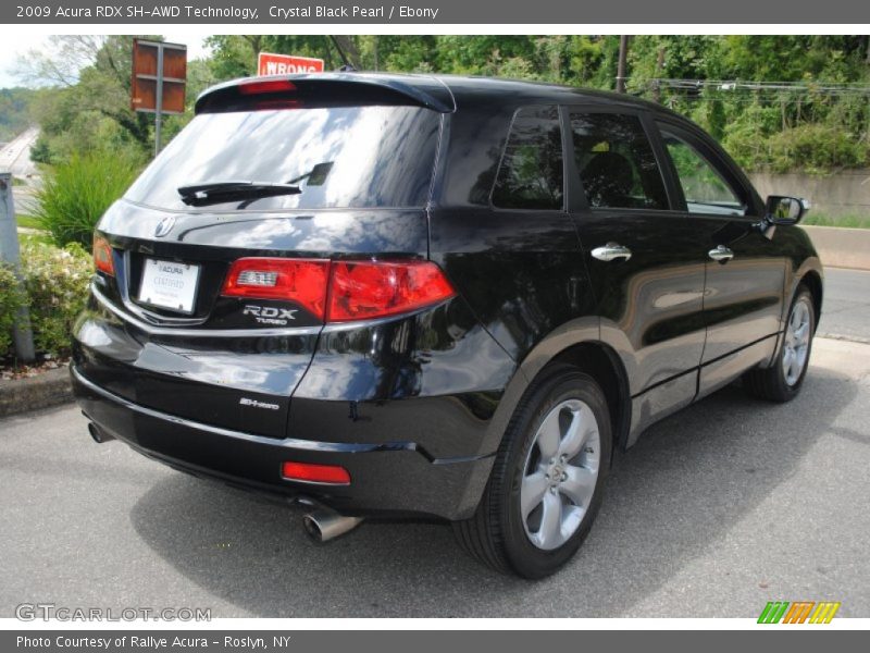 Crystal Black Pearl / Ebony 2009 Acura RDX SH-AWD Technology