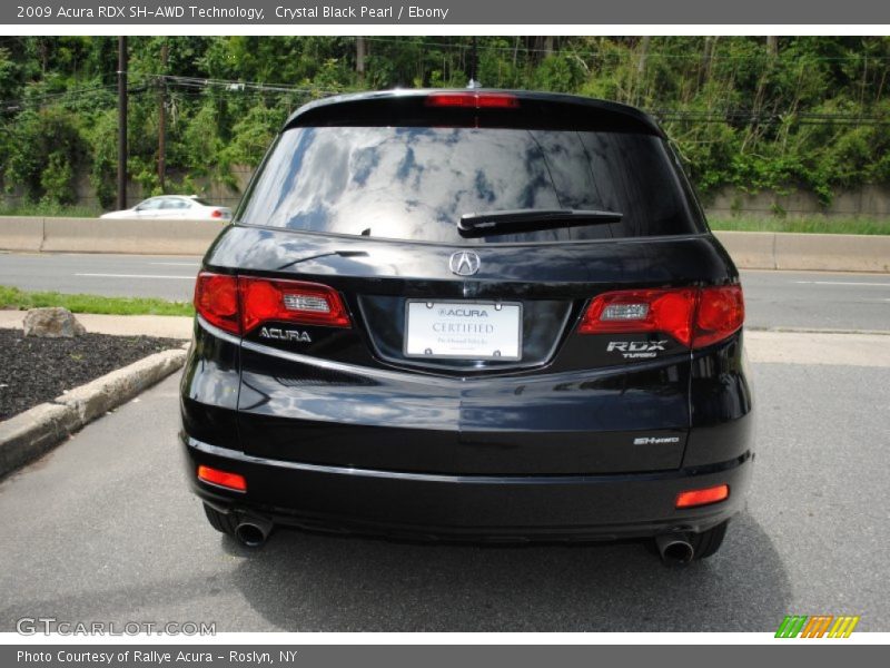 Crystal Black Pearl / Ebony 2009 Acura RDX SH-AWD Technology