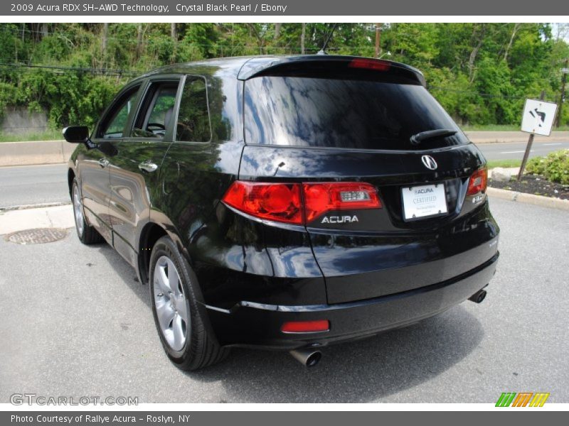 Crystal Black Pearl / Ebony 2009 Acura RDX SH-AWD Technology