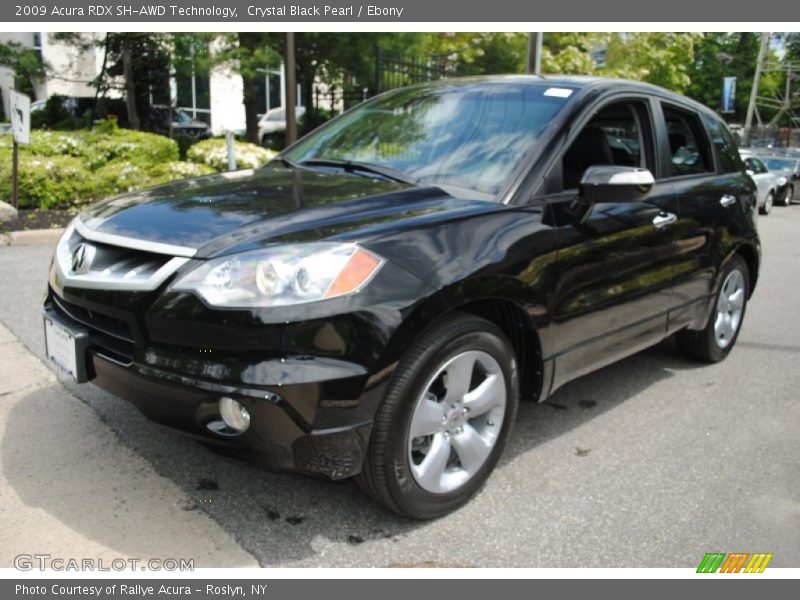 Crystal Black Pearl / Ebony 2009 Acura RDX SH-AWD Technology