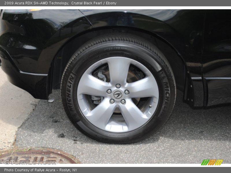 Crystal Black Pearl / Ebony 2009 Acura RDX SH-AWD Technology