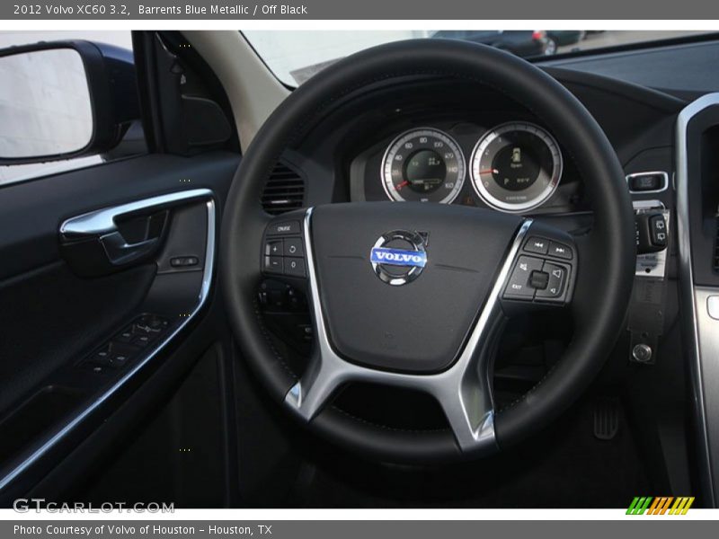 Barrents Blue Metallic / Off Black 2012 Volvo XC60 3.2