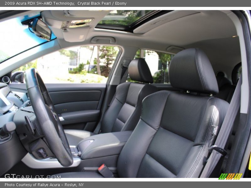 Crystal Black Pearl / Ebony 2009 Acura RDX SH-AWD Technology