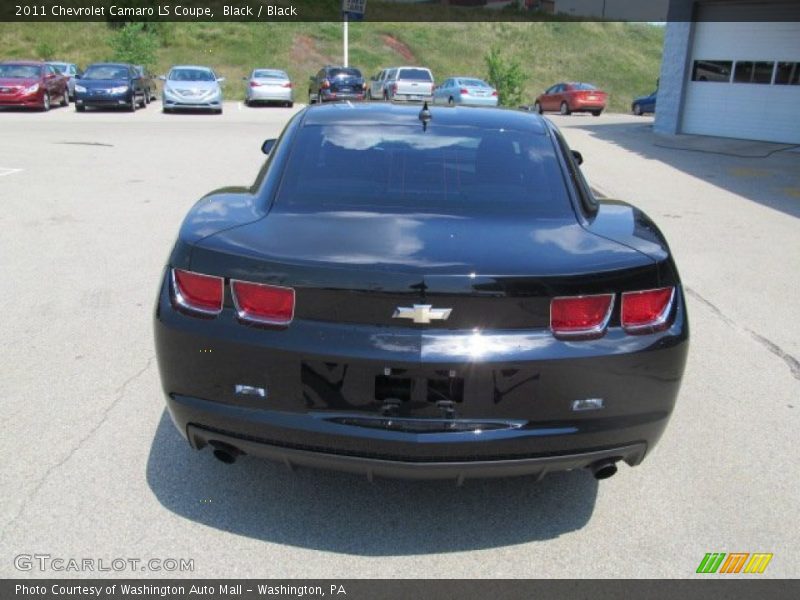Black / Black 2011 Chevrolet Camaro LS Coupe