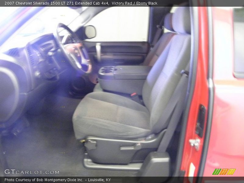 Victory Red / Ebony Black 2007 Chevrolet Silverado 1500 LT Z71 Extended Cab 4x4