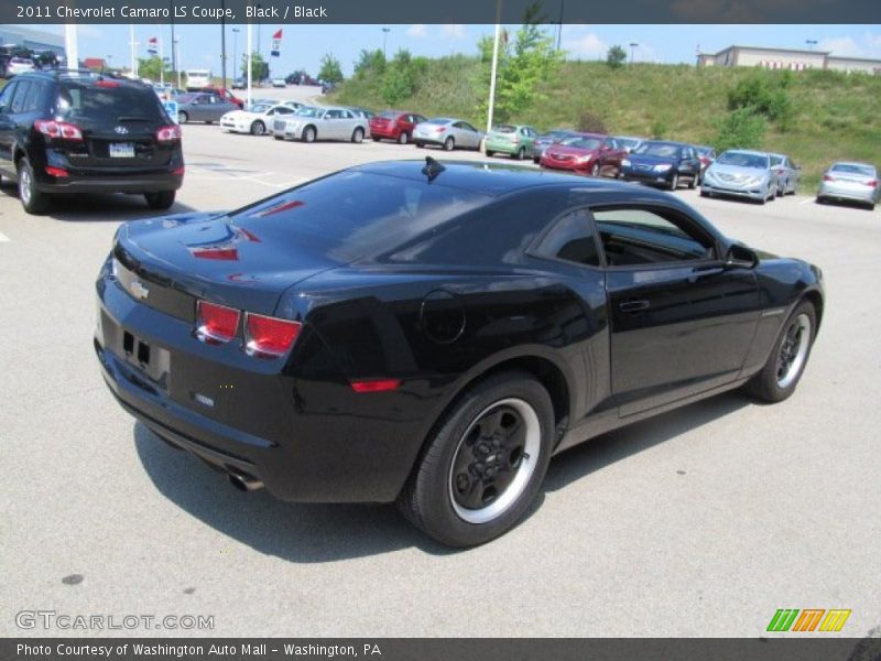 Black / Black 2011 Chevrolet Camaro LS Coupe