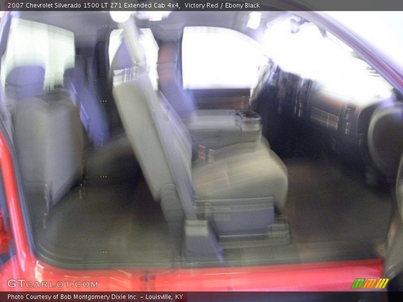 Victory Red / Ebony Black 2007 Chevrolet Silverado 1500 LT Z71 Extended Cab 4x4