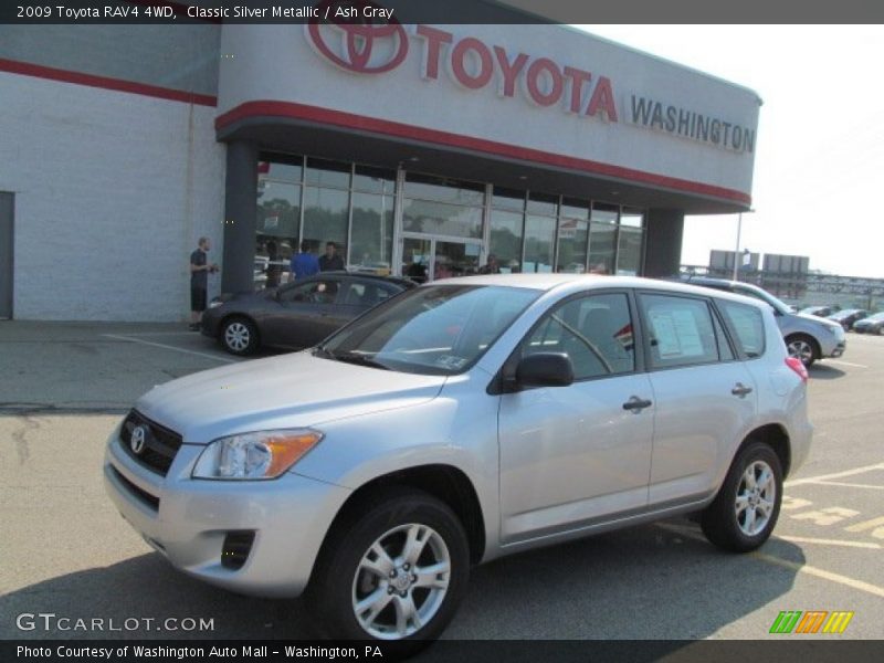Classic Silver Metallic / Ash Gray 2009 Toyota RAV4 4WD
