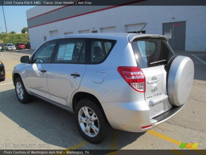 Classic Silver Metallic / Ash Gray 2009 Toyota RAV4 4WD