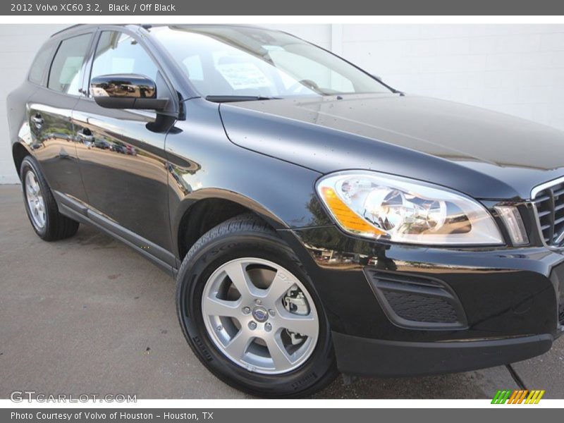 Black / Off Black 2012 Volvo XC60 3.2
