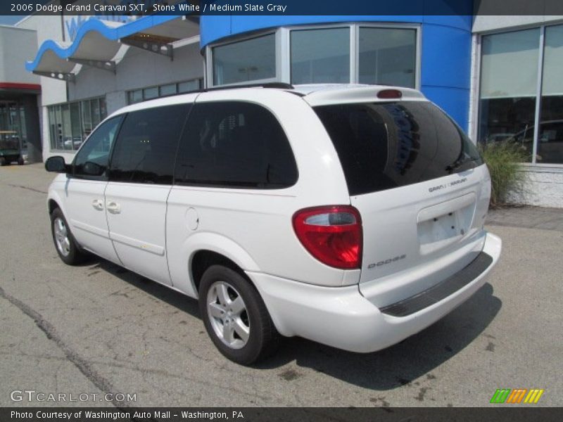Stone White / Medium Slate Gray 2006 Dodge Grand Caravan SXT