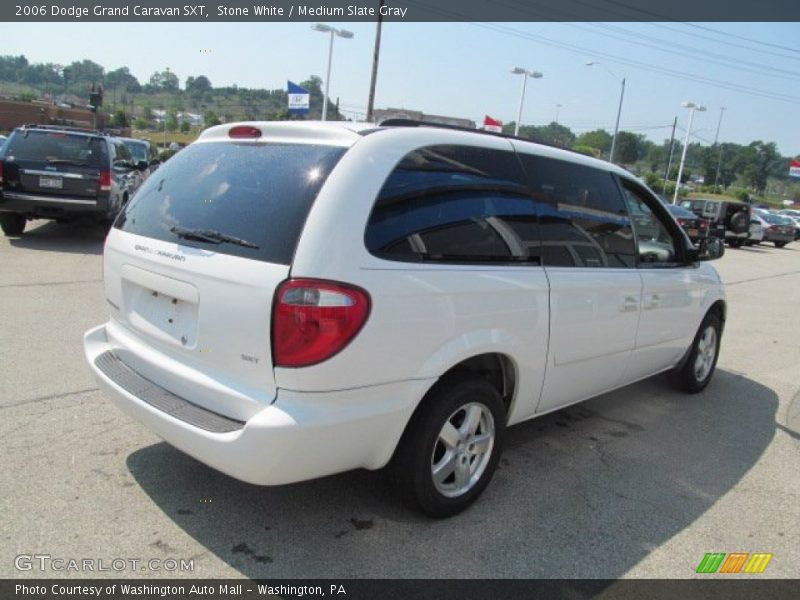 Stone White / Medium Slate Gray 2006 Dodge Grand Caravan SXT
