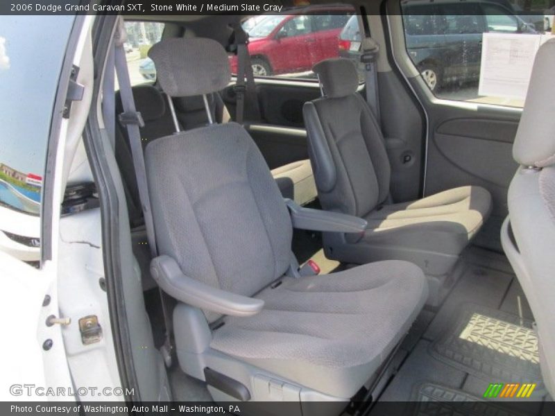 Stone White / Medium Slate Gray 2006 Dodge Grand Caravan SXT