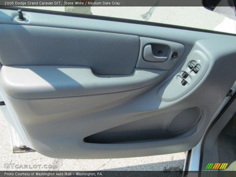 Stone White / Medium Slate Gray 2006 Dodge Grand Caravan SXT