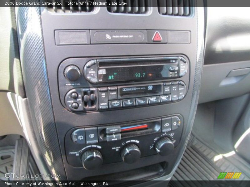 Stone White / Medium Slate Gray 2006 Dodge Grand Caravan SXT
