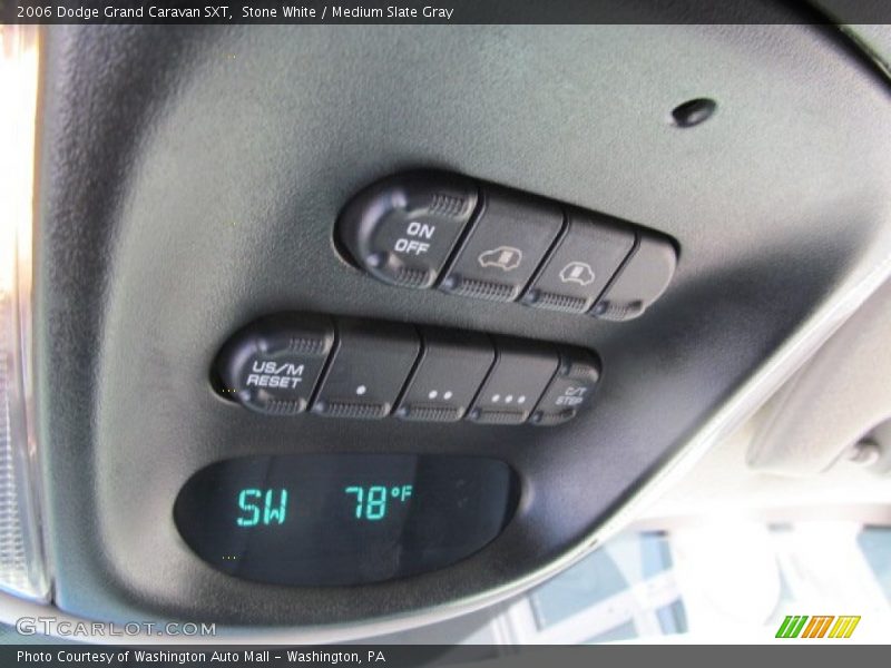 Stone White / Medium Slate Gray 2006 Dodge Grand Caravan SXT