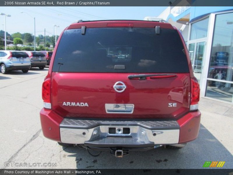 Red Brawn / Graphite/Titanium 2006 Nissan Armada SE 4x4