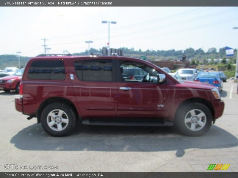 Red Brawn / Graphite/Titanium 2006 Nissan Armada SE 4x4