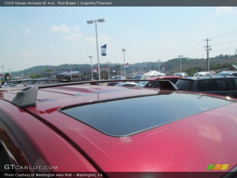 Red Brawn / Graphite/Titanium 2006 Nissan Armada SE 4x4