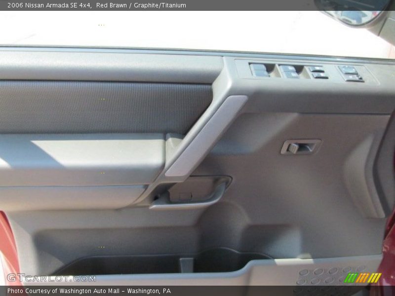 Red Brawn / Graphite/Titanium 2006 Nissan Armada SE 4x4