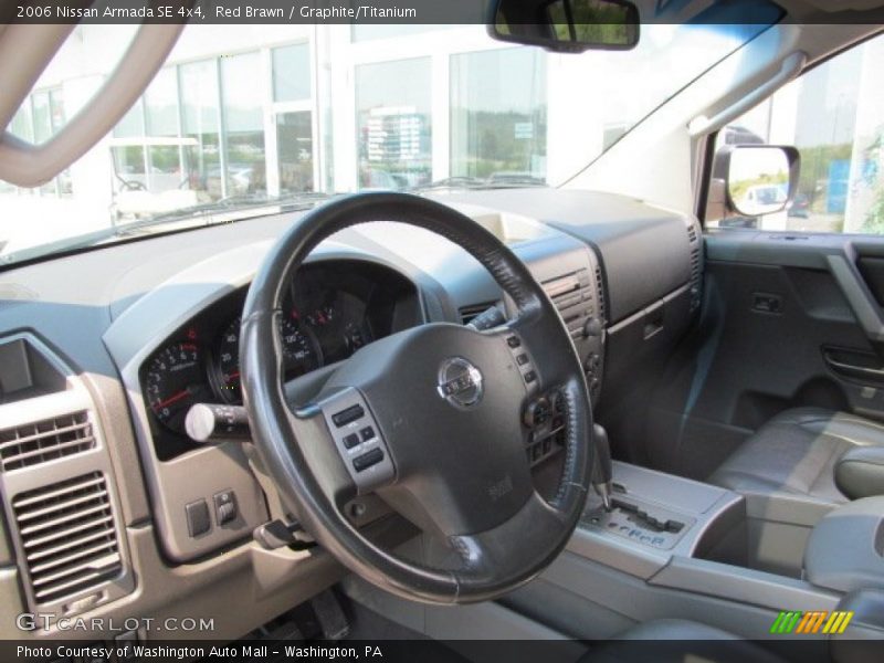 Red Brawn / Graphite/Titanium 2006 Nissan Armada SE 4x4