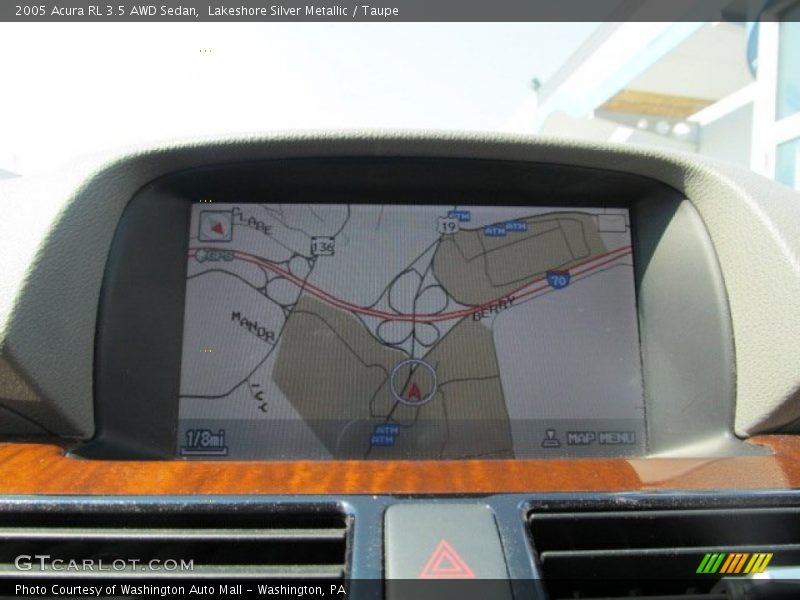 Navigation of 2005 RL 3.5 AWD Sedan