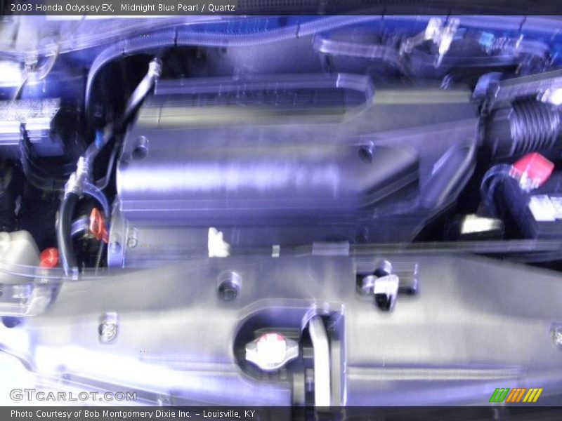 Midnight Blue Pearl / Quartz 2003 Honda Odyssey EX