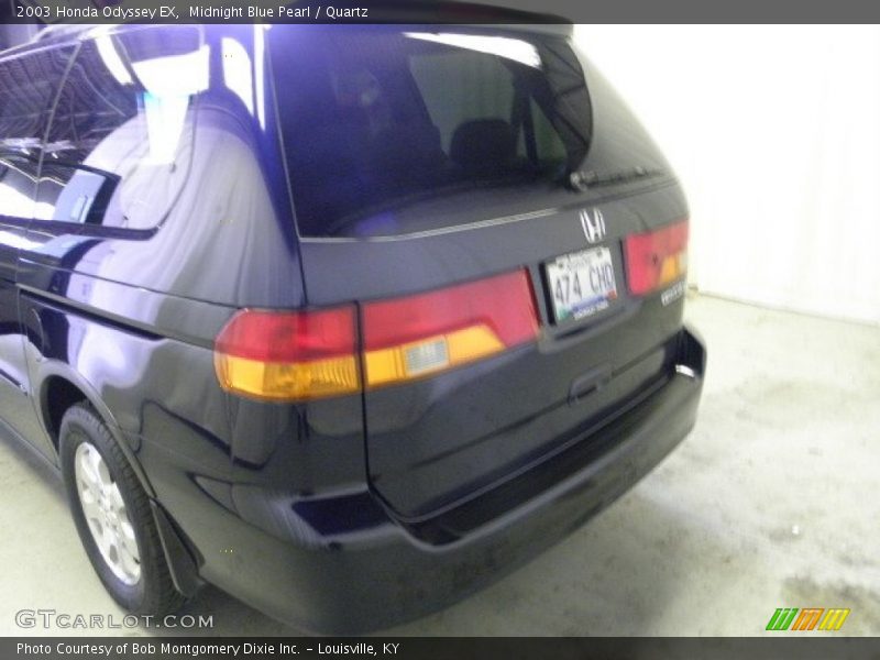 Midnight Blue Pearl / Quartz 2003 Honda Odyssey EX