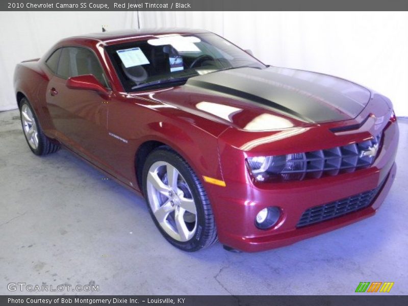 Red Jewel Tintcoat / Black 2010 Chevrolet Camaro SS Coupe