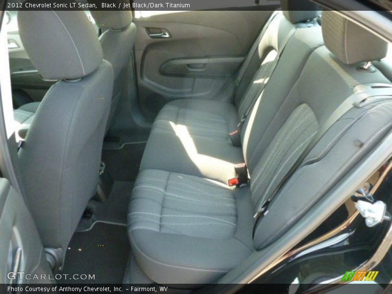 Black / Jet Black/Dark Titanium 2012 Chevrolet Sonic LT Sedan