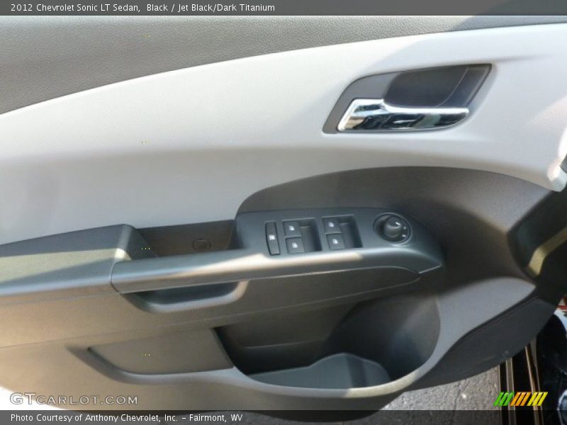 Black / Jet Black/Dark Titanium 2012 Chevrolet Sonic LT Sedan