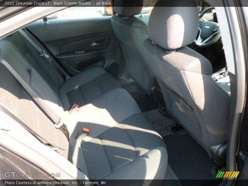 Black Granite Metallic / Jet Black 2012 Chevrolet Cruze LT