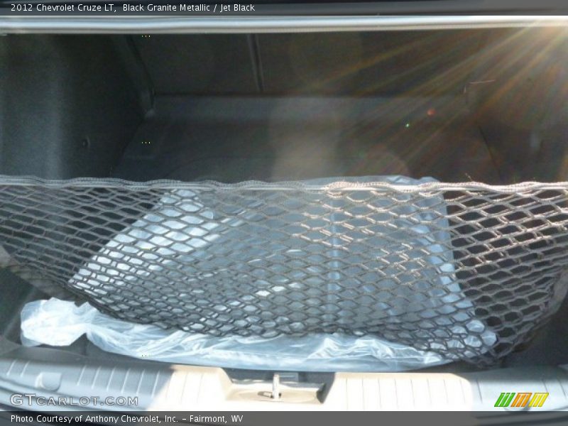 Black Granite Metallic / Jet Black 2012 Chevrolet Cruze LT