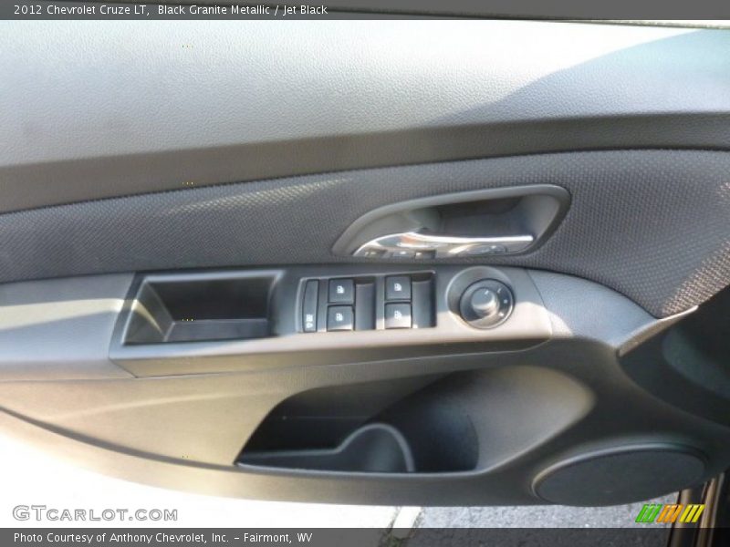 Black Granite Metallic / Jet Black 2012 Chevrolet Cruze LT