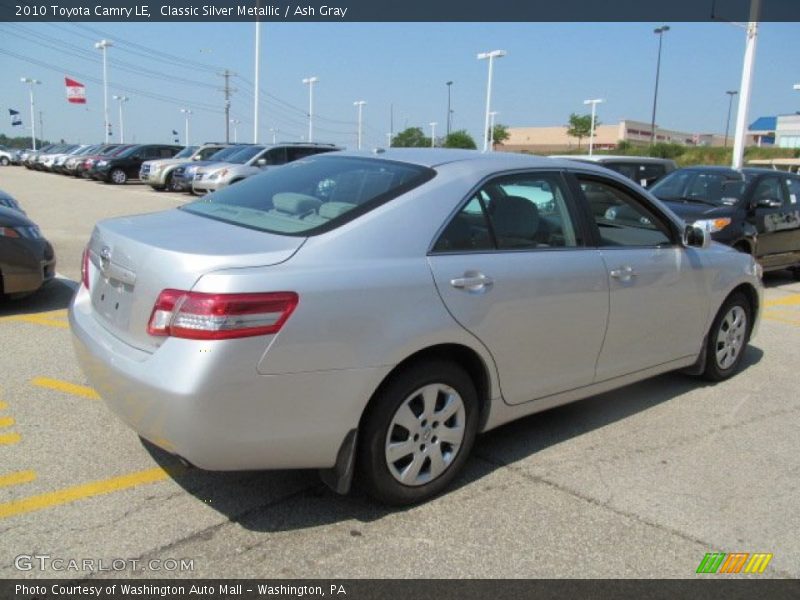 Classic Silver Metallic / Ash Gray 2010 Toyota Camry LE