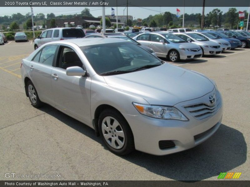 Classic Silver Metallic / Ash Gray 2010 Toyota Camry LE