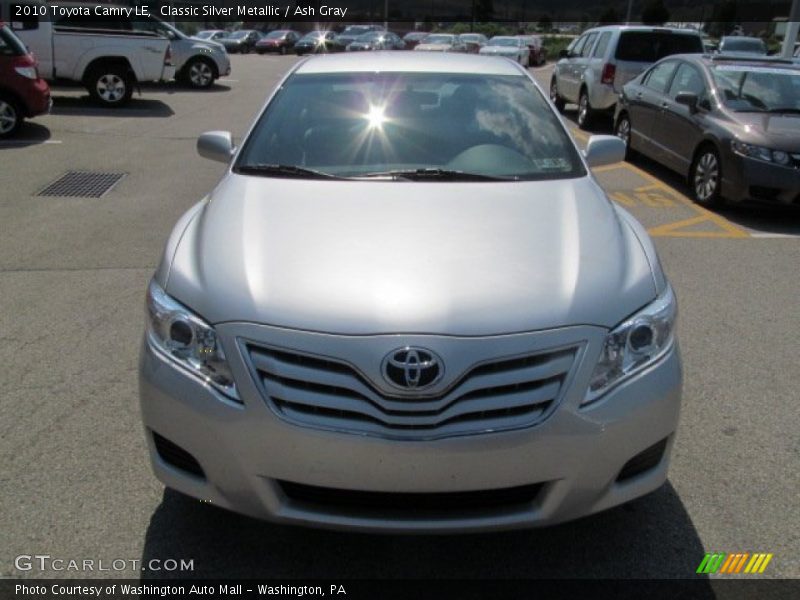 Classic Silver Metallic / Ash Gray 2010 Toyota Camry LE