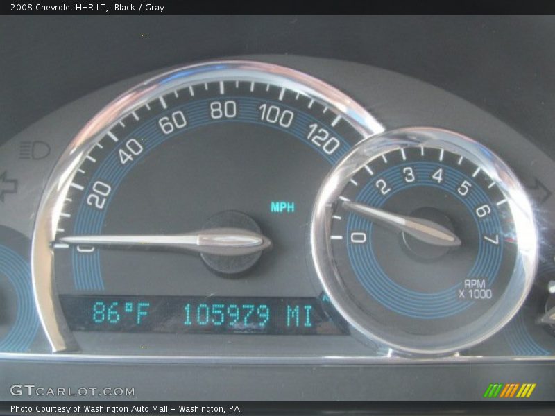 Black / Gray 2008 Chevrolet HHR LT
