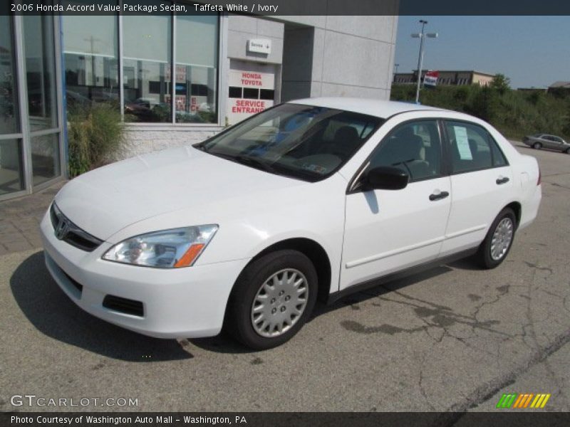 Taffeta White / Ivory 2006 Honda Accord Value Package Sedan