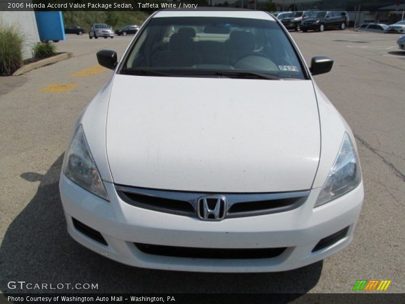 Taffeta White / Ivory 2006 Honda Accord Value Package Sedan