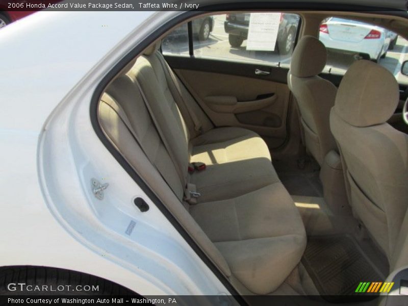 Taffeta White / Ivory 2006 Honda Accord Value Package Sedan