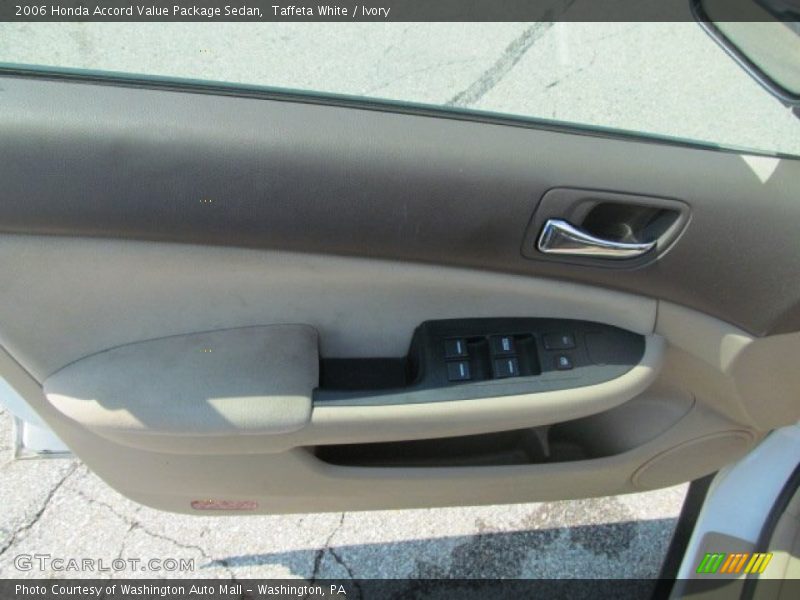 Taffeta White / Ivory 2006 Honda Accord Value Package Sedan
