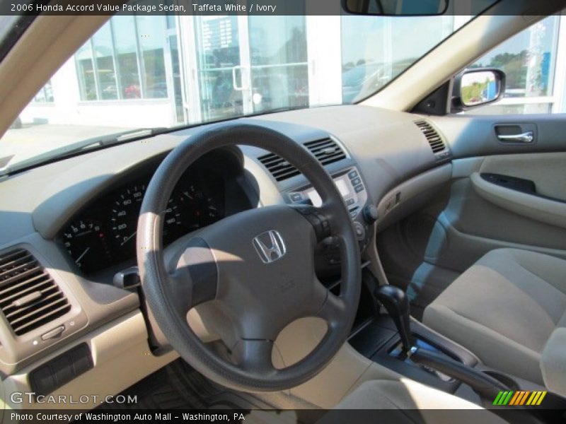 Taffeta White / Ivory 2006 Honda Accord Value Package Sedan