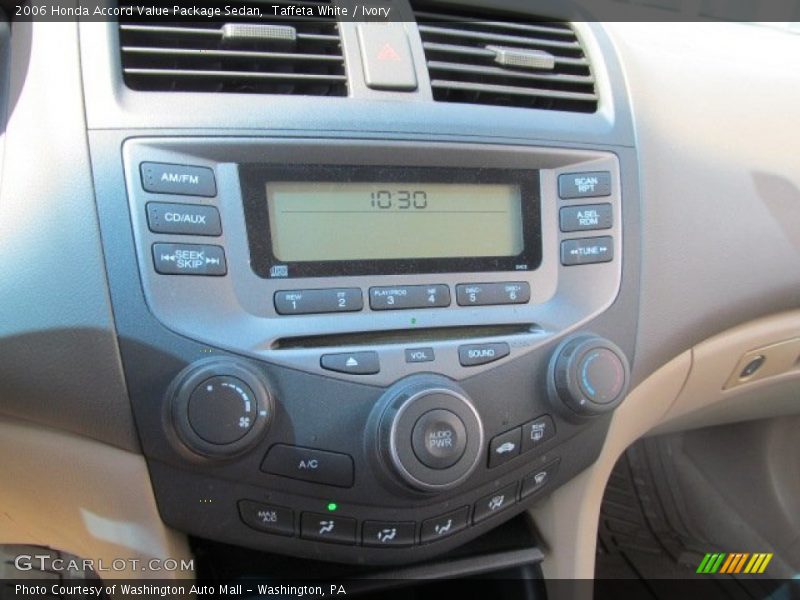 Taffeta White / Ivory 2006 Honda Accord Value Package Sedan