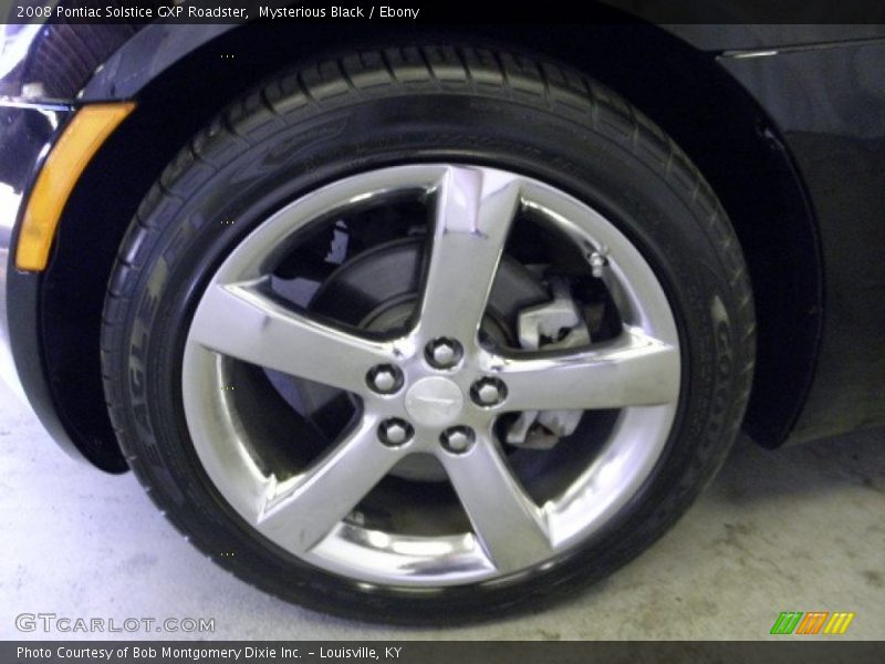Mysterious Black / Ebony 2008 Pontiac Solstice GXP Roadster