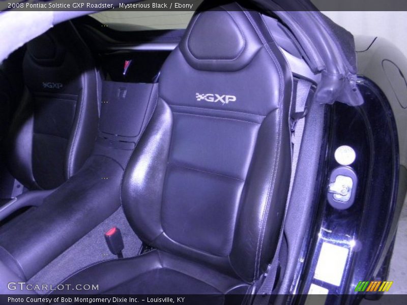 Mysterious Black / Ebony 2008 Pontiac Solstice GXP Roadster