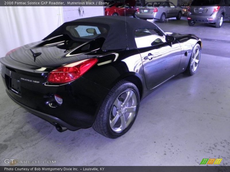 Mysterious Black / Ebony 2008 Pontiac Solstice GXP Roadster