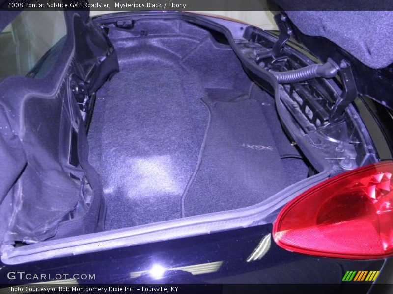 Mysterious Black / Ebony 2008 Pontiac Solstice GXP Roadster
