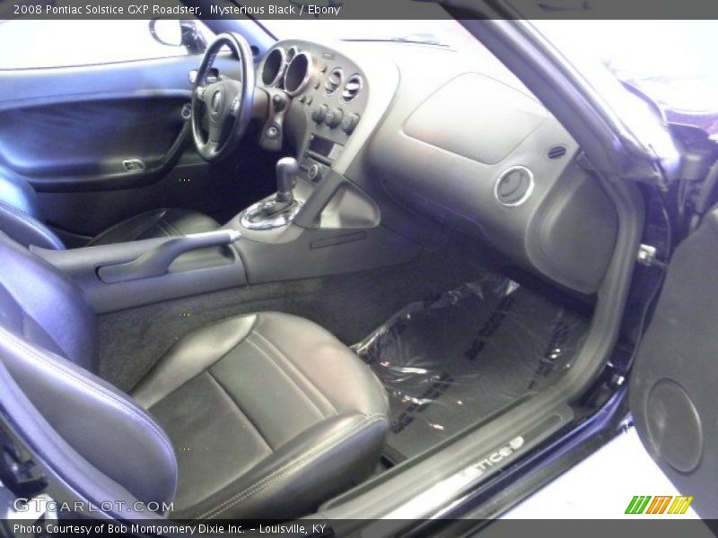 Mysterious Black / Ebony 2008 Pontiac Solstice GXP Roadster