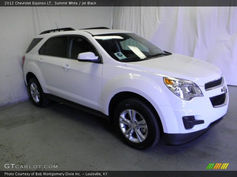 Summit White / Jet Black 2012 Chevrolet Equinox LT